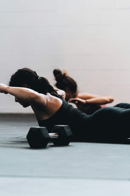 The Perfect Rubber Dumbbell Set